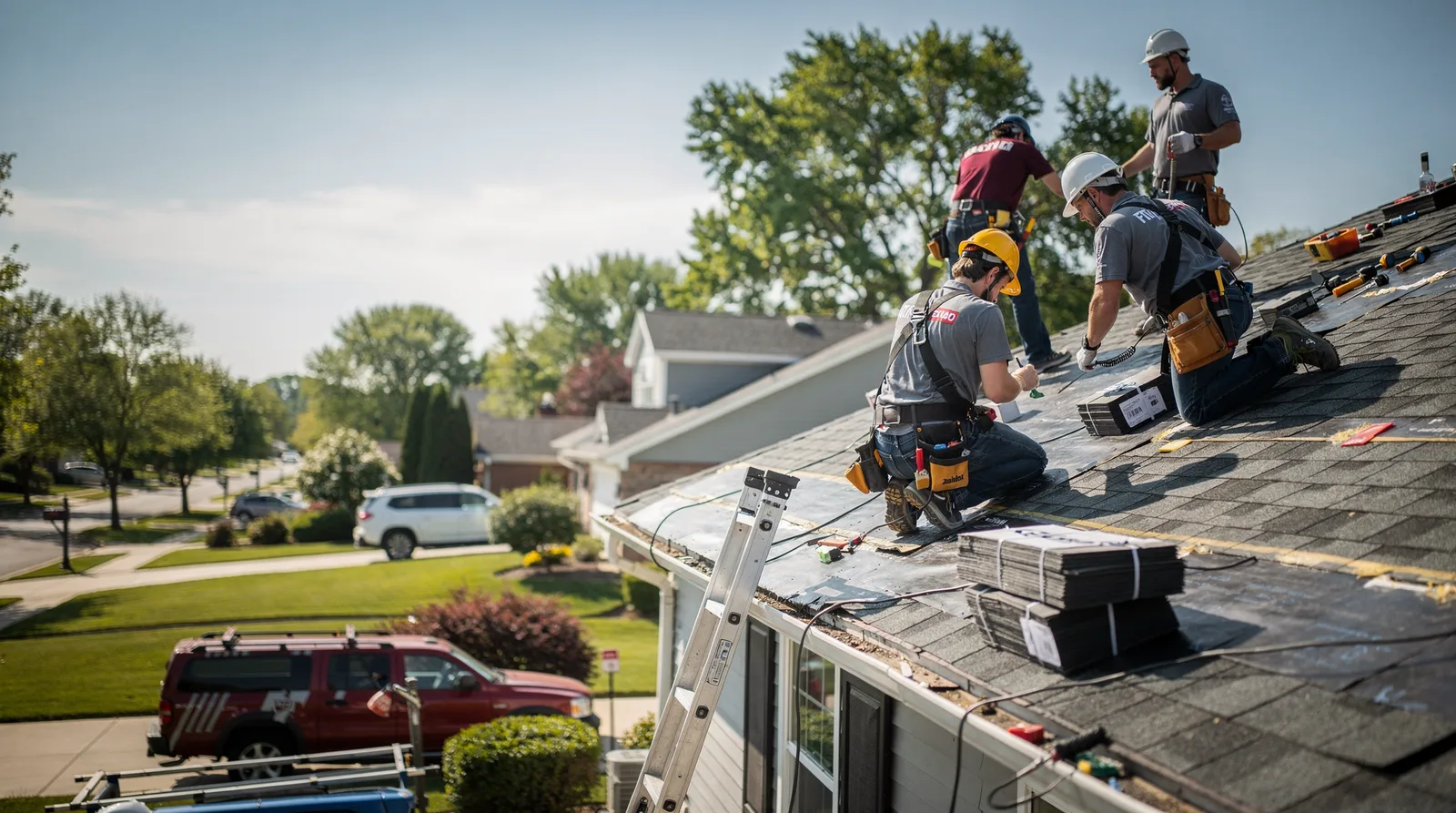 Roof Repair in Milledgeville, IL around you